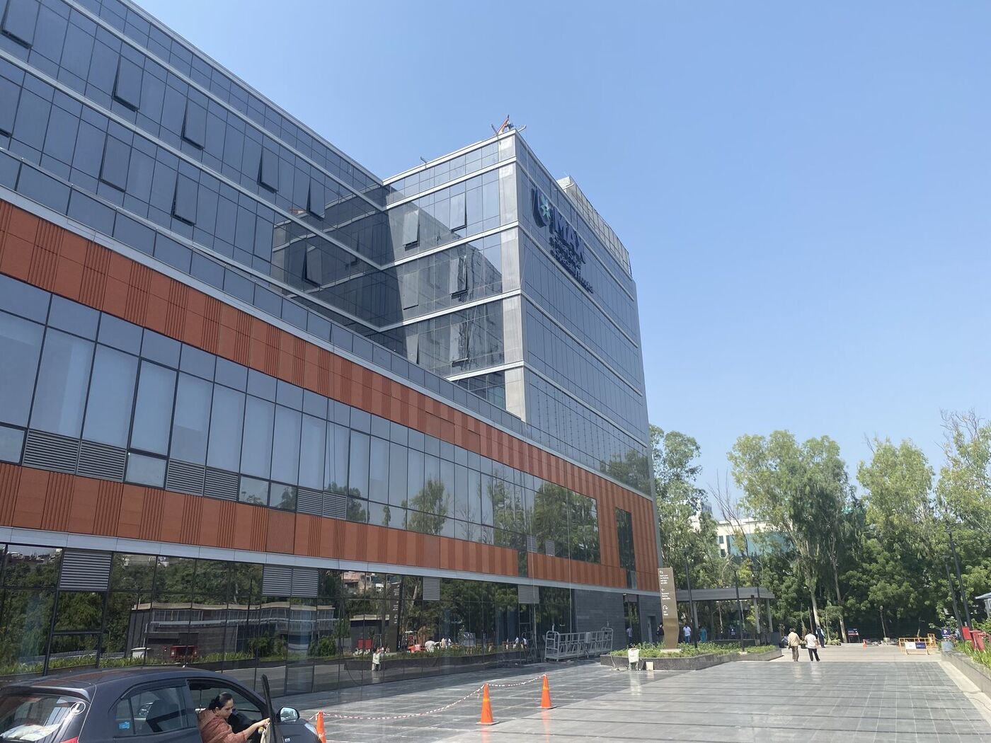Exterior of a JCI-accredited partner hospital in India